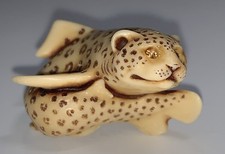 Adam Binder Editions Netsuke ~ LEOPARD SHARK Sculpture Lmtd. Ed. 300 made
