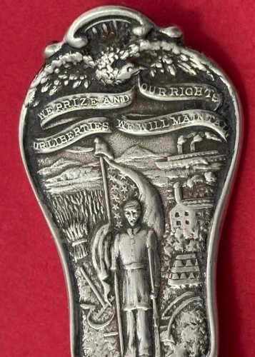 Riverside Farm Iowa Sterling Silver 20.4g 5.5” Souvenir Spoon - Picture 5 of 10