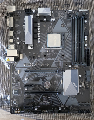 ASUS PRIME B450-PLUS ATX Mainboard mit AMD Ryzen 5 5600G CPU, DDR4, AM4, Gaming