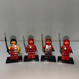 LEGO NINJAGO Garmadon's Dark Fortress 2505 Ninja Ambush 2258 70500 Set Used AsIs