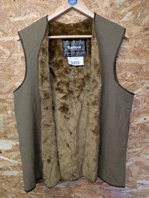 C34 Unisex Barbour Warmflorfutter A297 aufsteckbare Innenweste Weste Wachsjacke