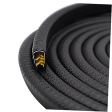 Automotive Door Weather Stripping Car Door Rubber Edge Trim Seal Strip 20Ft