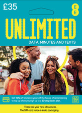 EE 4G,5G Bundle of Unlimited Data, Calls, Texts simcard, Official Retail Pack