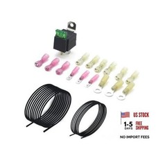 12V Electric Air Horn Relay Wiring Harness Mounting DIY Wire Connector