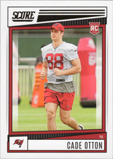 2022 Panini Score Cade Otton #371 Tampa Bay Buccaneers Rookie RC NFL Football
