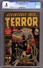 Adventures into Terror 17 CGC 0.5 (PR) Incomplete Marvel (1953) Altas