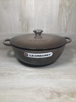Le Creuset France Marmite Ganache 26 Enameled Cast Iron Chef's Oven Soup Pot NEW