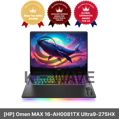 [HP] Omen MAX 16-AH0081TX Ultra9-275HX (32GB/1TB/RTX5070Ti/Win11Home)