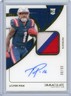 JA'LYNN POLK Rookie Auto 2024 Panini Immaculate Patch Auto RPA /99 Patriots #118