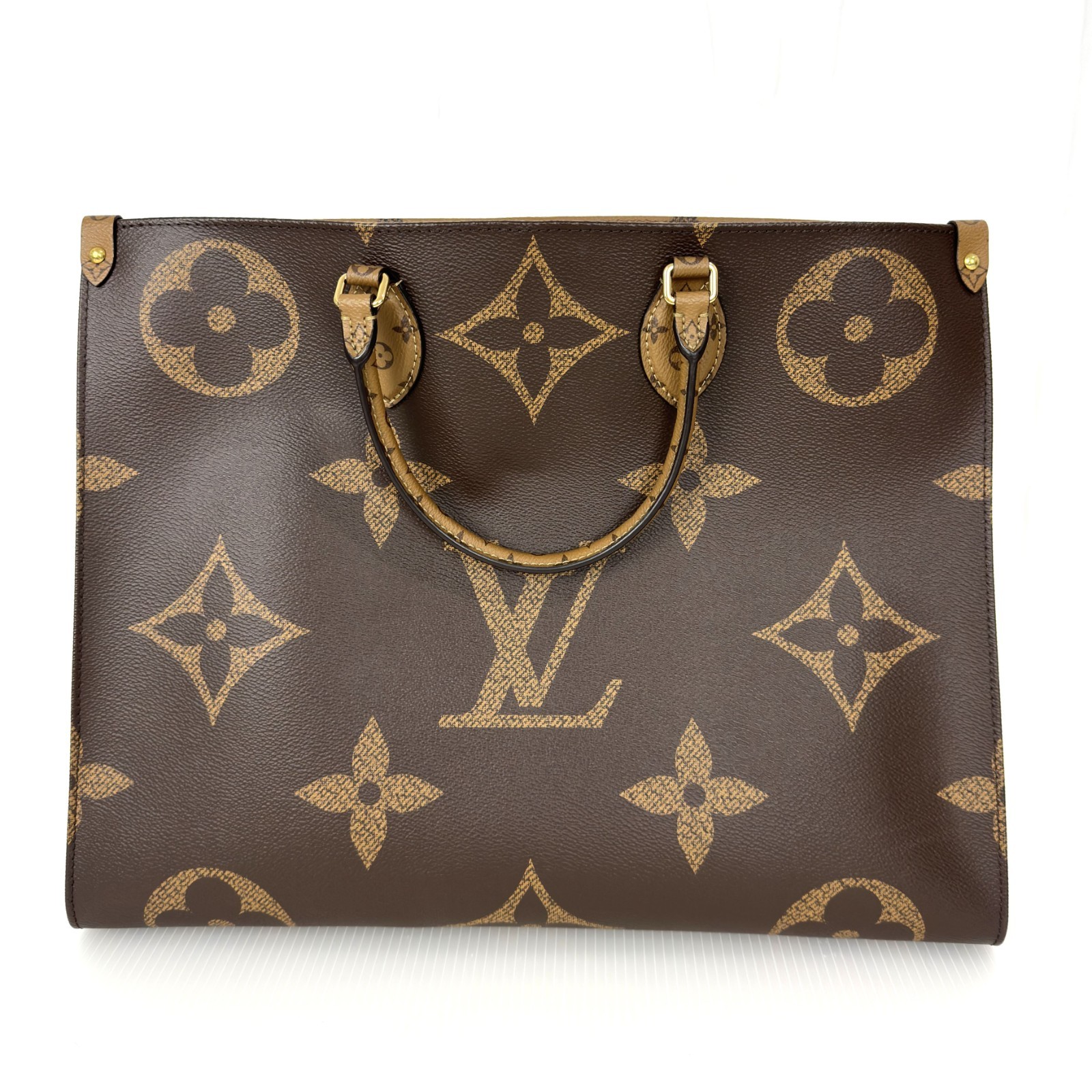 Louis Vuitton OnTheGo GM Monogram Reverse Canvas Shoulder Tote Bag M45320