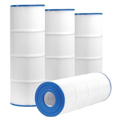 XtremepowerUS Pool Filter Replacement Cartridge 4-PACK X 80 sq.ft. OD: 20'' x 7''