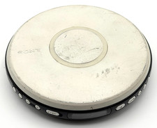 Sony D-FJ041 Walkman Discman Portable G-Protection CD Player AM/FM White, Tested