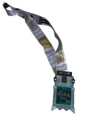The Conqueror Virtual Challenge PARIS medal Paris With Neck Ribbon