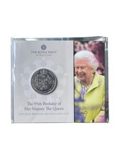 2021 The 95th Birthday of Her Majesty The Queen £5 BU Coin Sealed