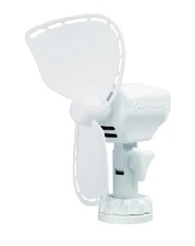 Caframo 13205855 Ultimate 747 24v 2-speed 7" Fan W/lighter Plug - White