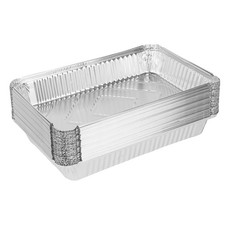 30 Pack Aluminium Foil Trays Foil Cookie Sheet Disposable Baking Tray 31x21x5cm