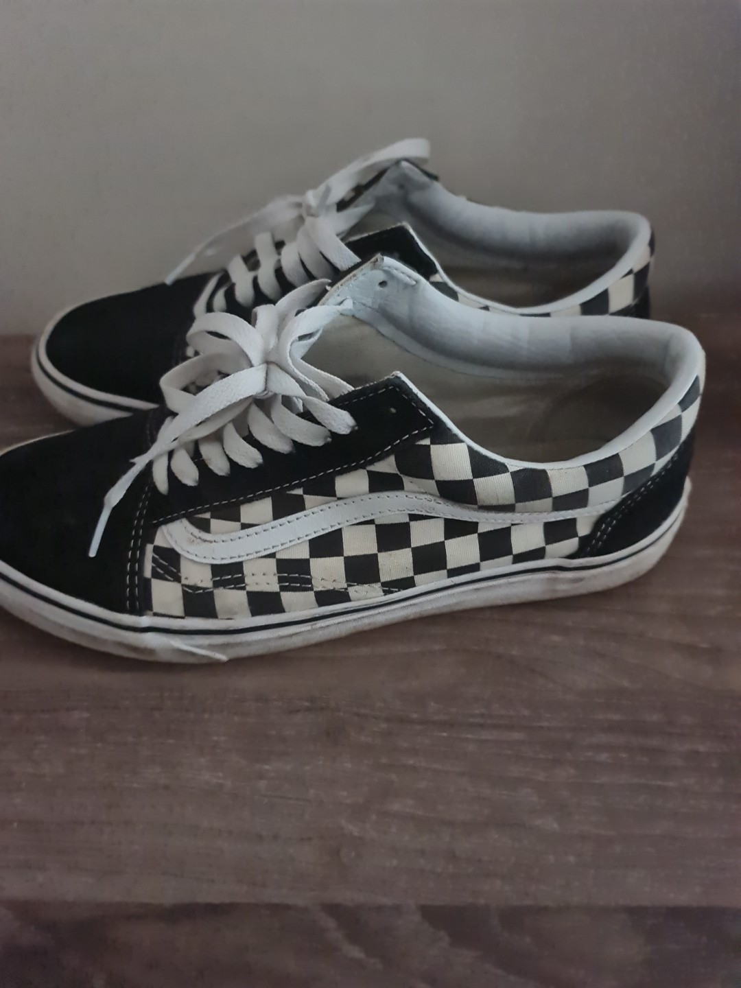 VANS Old Skool Checkerboard Men's Size 10