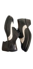 Vintage oxford nine west black and white leather shoes size 6.5 M
