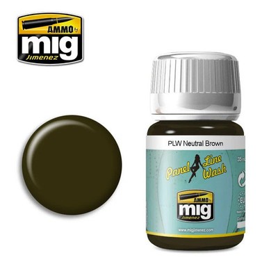 Ammo MIG 1614 - PLW Neutral Brown - Neu