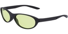 Nike Retro E Matte Black Sport Oval Sunglasses - NKDV6953 010 - Made in Italy