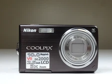 NIKON Coolpix S550 10.34MP CCD Sensor Compact Digital Camera Brown Tested
