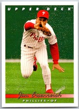 ⚾ 1993 Upper Deck #800 Jim Eisenreich Philadelphia Phillies