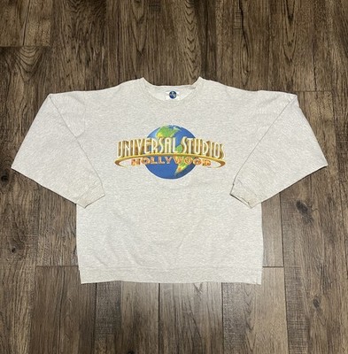 Vintage Universal Studio Hollywood Gray Crewneck Sweatshirt Men s Size XL