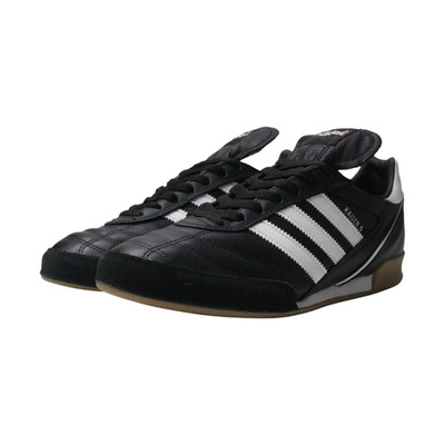 Adidas Kaiser 5 Turnschuhe Herren UK 7,5 Schwarz Weiß Leder Hallenfußball Neu