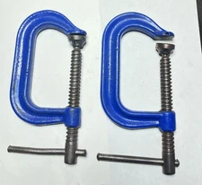 2 Wilton 404 C Clamps 4” Used 