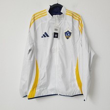 Adidas LA Galaxy Reversible Anthem Soccer Jacket JE5636 Size L