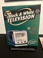 Vintage Electro brand 5 black and white television