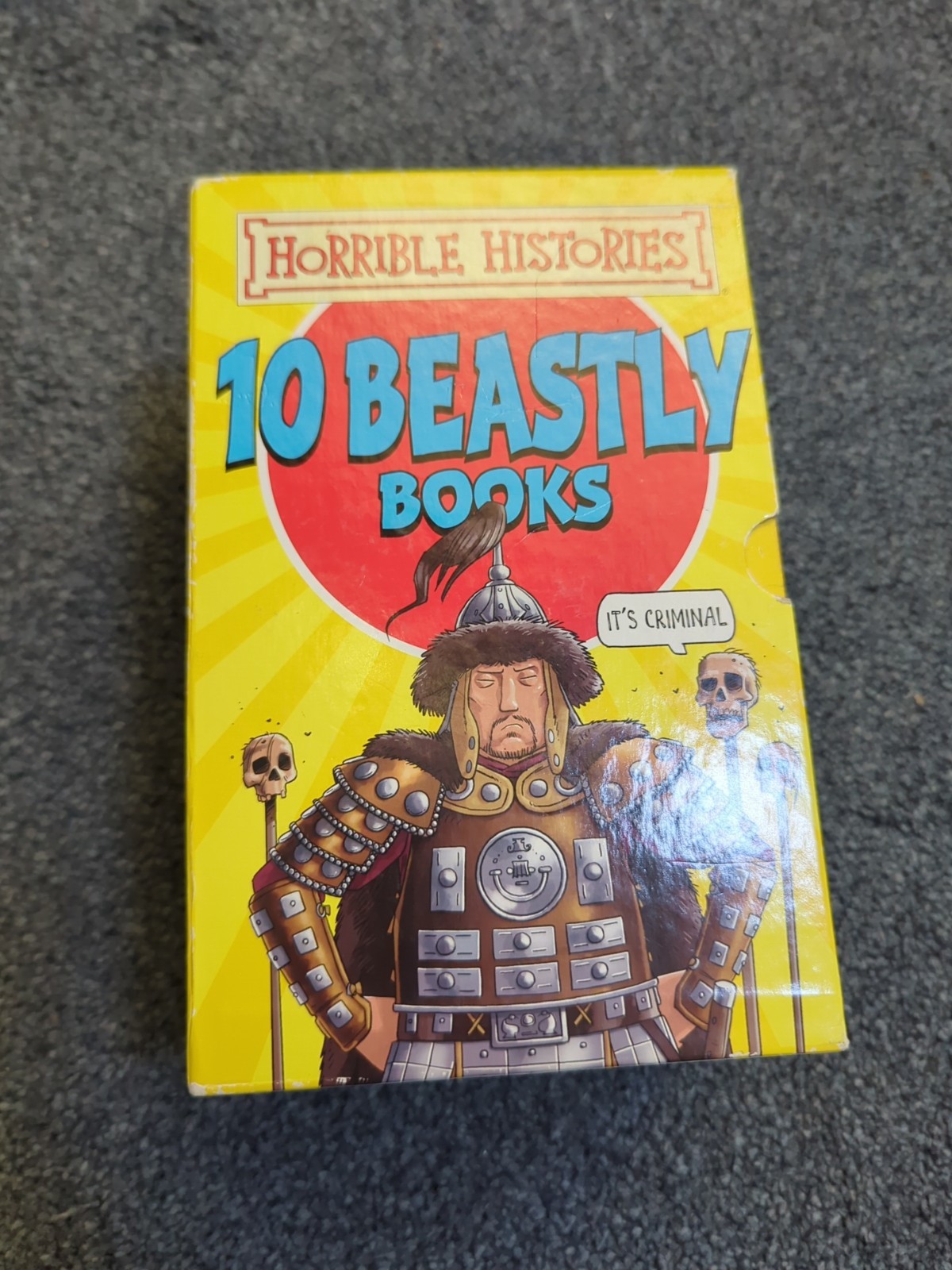 Horrible Histories 10 Beastly Books Terry Deary
