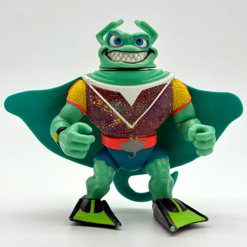 Teenage Mutant Ninja Turtles Ray Fillet Figure Vintage 1990 Playmates, TMNT