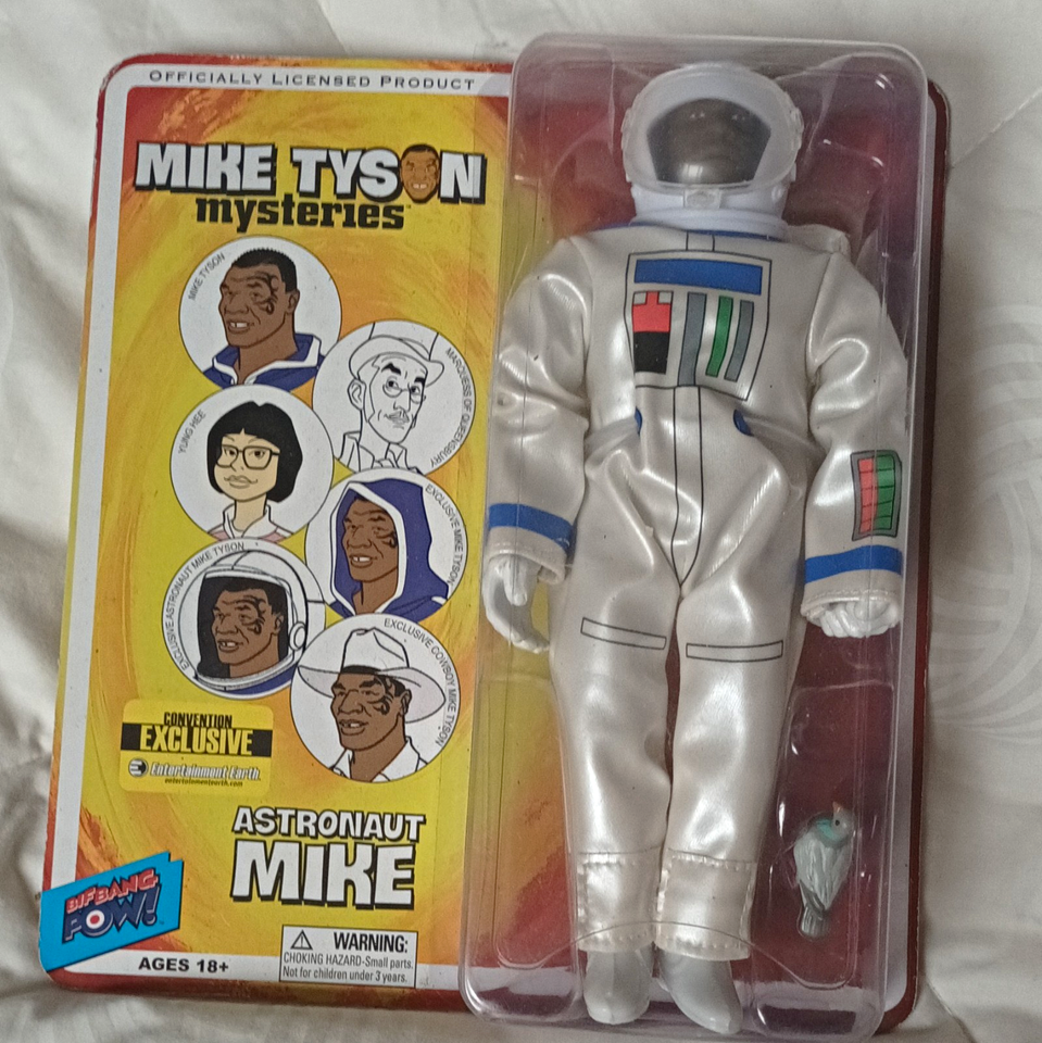 Bif Bang Pow! Mike Tyson Mysteries Astronaut Mike Action Figure ...
