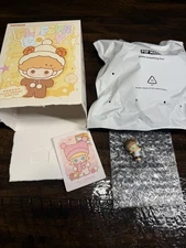 POP BEAN Fluffy & Cozy Series Plush Pendant - confirmed molly snug knit hat