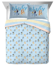 Bluey  Bingo Kids Duvet Cover Set No Insert AB0DPNND6ZX2