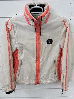 Sportalm Kitzbuhel Coral White Jacket Snowmobile Ski Snowboard Coat Womens Sz 36