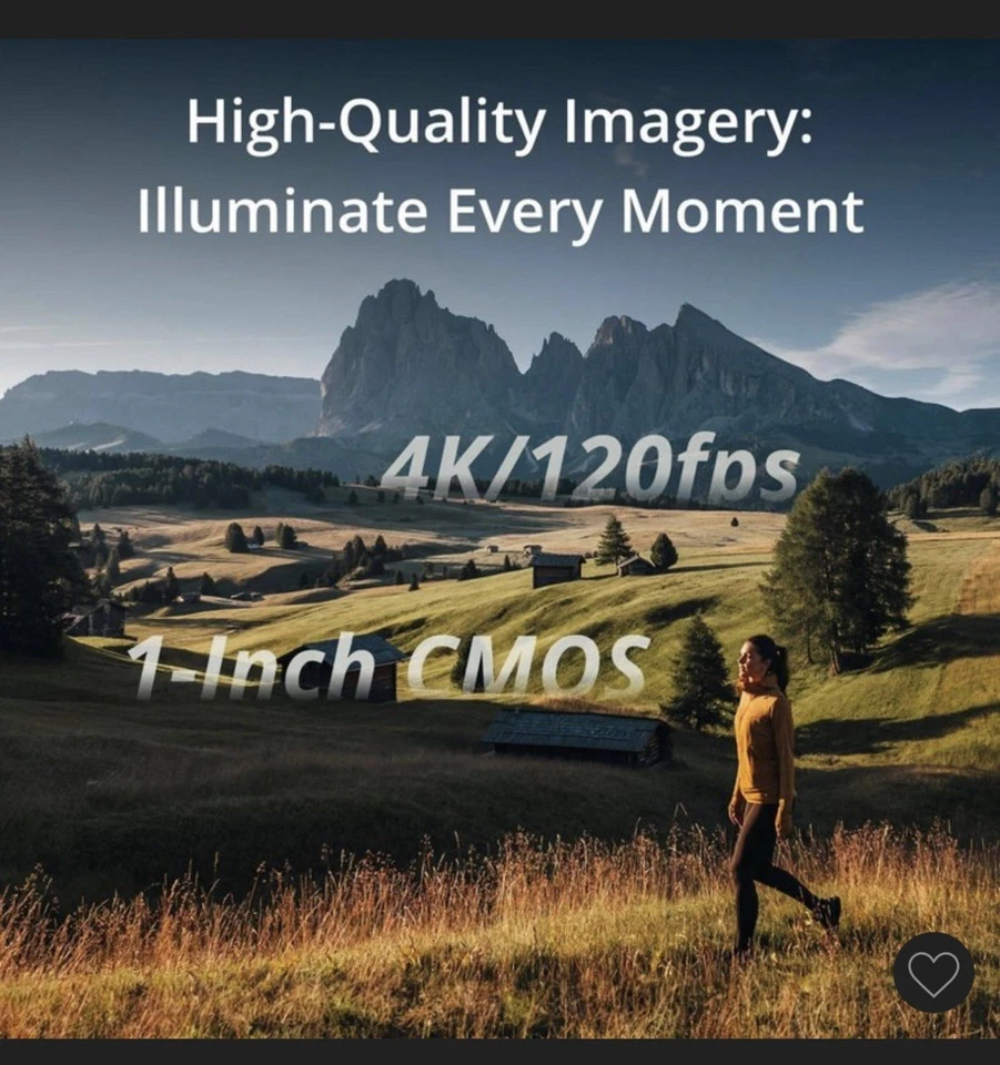 New DJI Osmo Pocket 3, Vlogging Camera with 1'' CMOS & 4K/120fps - Image 3 of 4