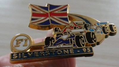 PIN'S F1 FORMULA ONE WILLIAMS MCLAREN FERRARI GRAND PRIX SILVERSTONE 95 JFG MIAM