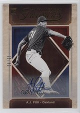 2020 Panini Chronicles Timeless Treasures Signatures 30/99 AJ Puk #9 Auto 4z8