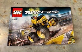 LEGO Racers 9093 Bone Cruncher -  100% Complete with Manual