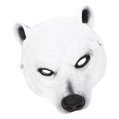 Tier Halb Gesichtsmaske Halloween Bär Maske für Bühne