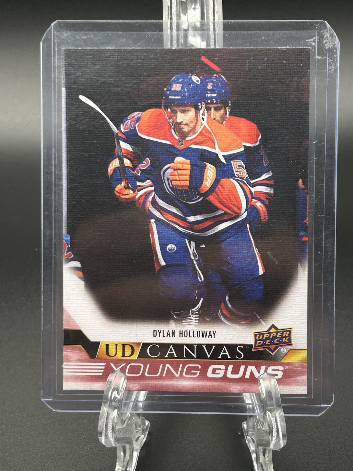 2022-23 Upper Deck Series 2 - Young Guns UD Canvas Dylan Holloway #C219 RC