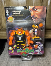 1996 Space Jam Daffy Duck vs Pound Sky Duck Bouncer Sealed Playmates Vintage