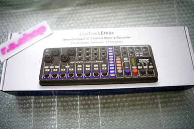 ZOOM LIVETRAK L6max Compact Digital Mixer Recorder Brandneu aus JAPAN