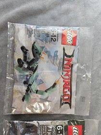 NEW Lego The Ninjago Movie 30427 & 30428  Green Mech Dragon & Ice Tank Lot NIP