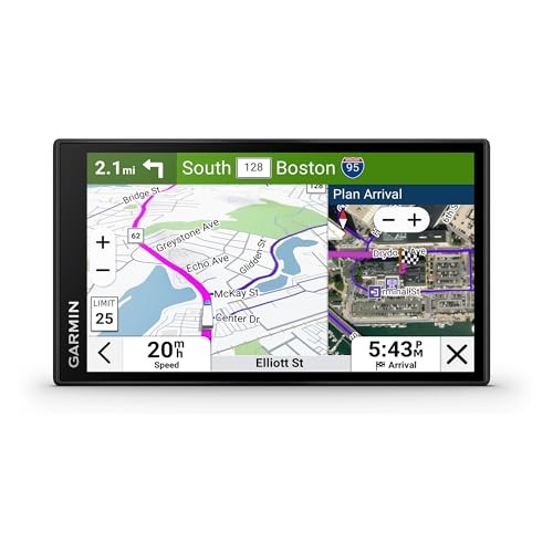 Garmin dēzl™ OTR620, High-Res 6” GPS Truck Navigator, Custom Truck Routing,