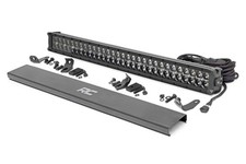 Rough Country 30 Dual Row Led Light Bar With White Drl - 300w 27000 Lumens