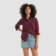 Levis Womens Long Sleeve Ultimate Western But...