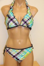 NWT Hula Honey Swimsuit Bikini 2 piece set Sz XL